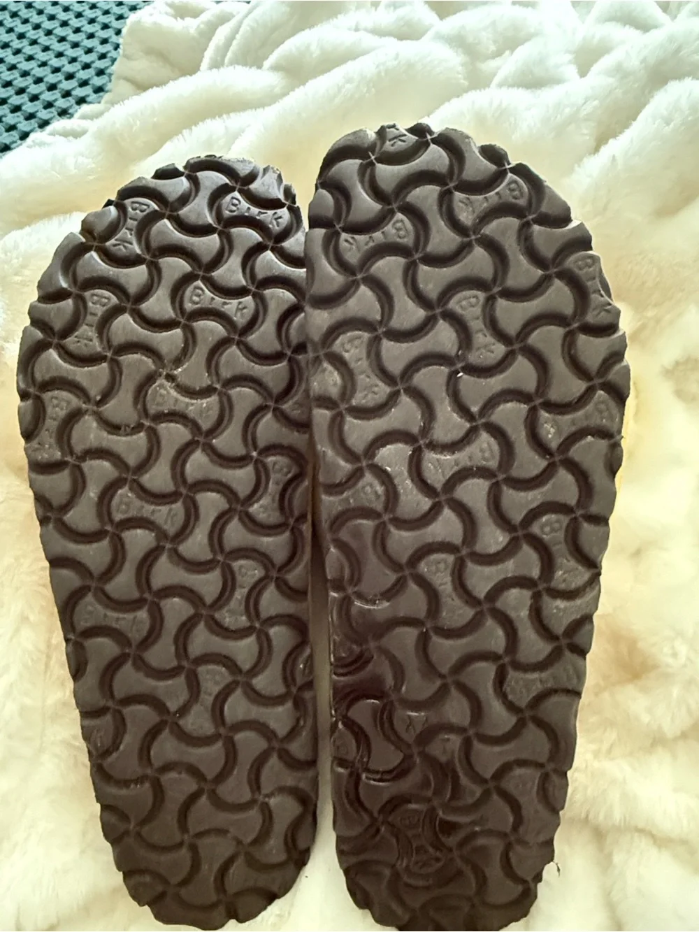 Birkenstock Arizona Faux Shearling Sandals